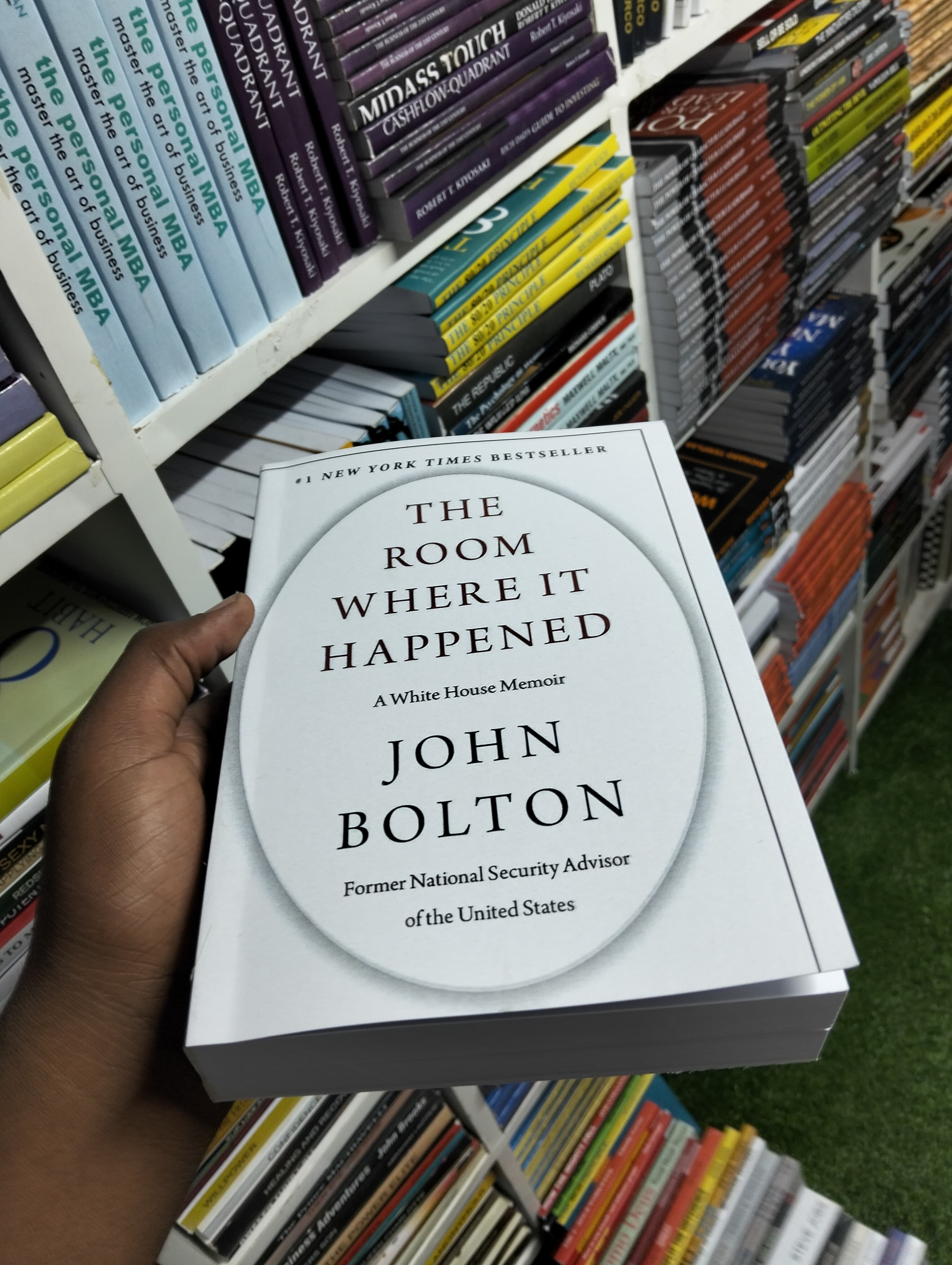 "The Room Where It Happened" Book By John Bolton
