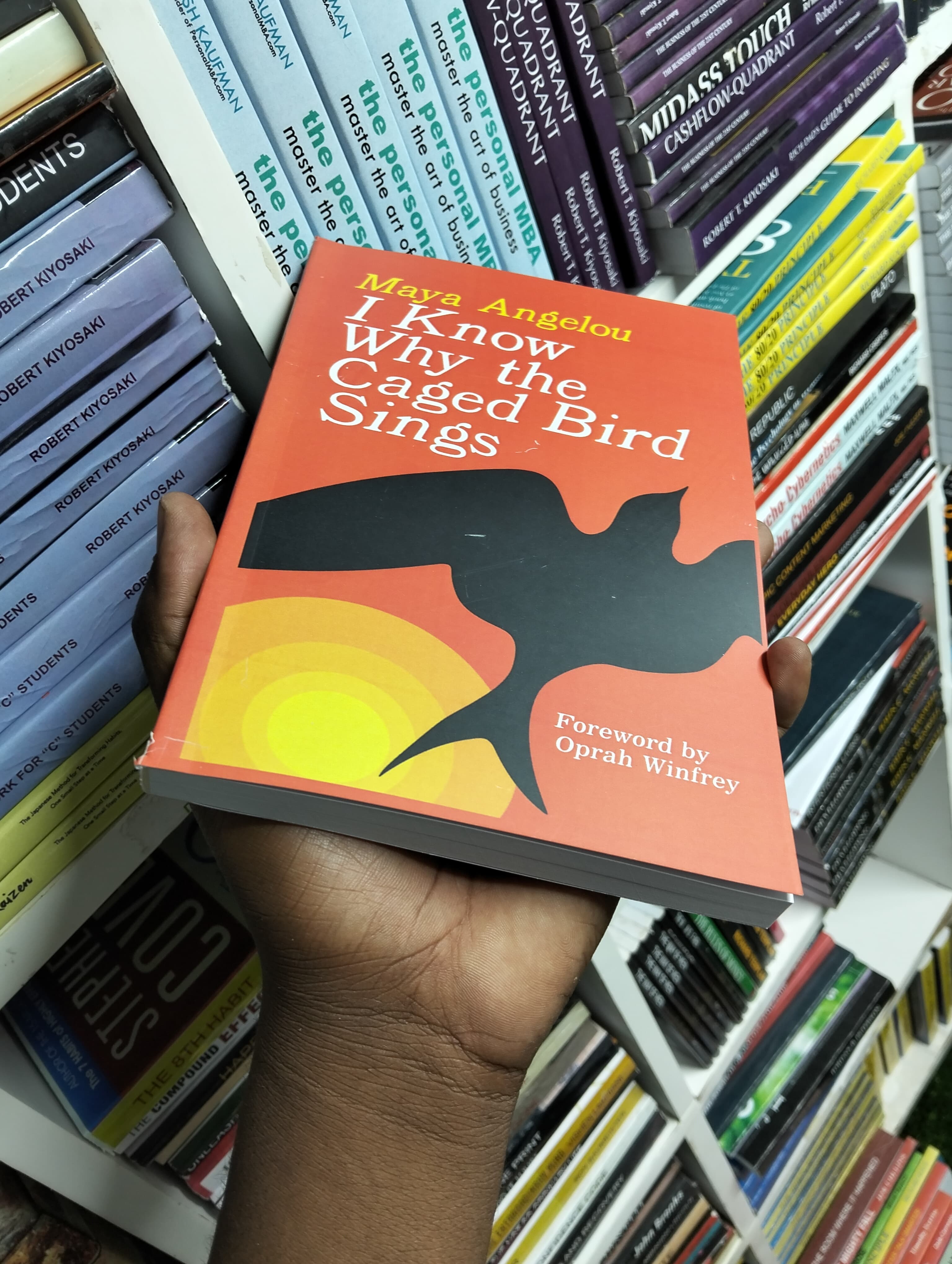 "I Know Why the Caged Bird Sings" Book By Maya Angelou