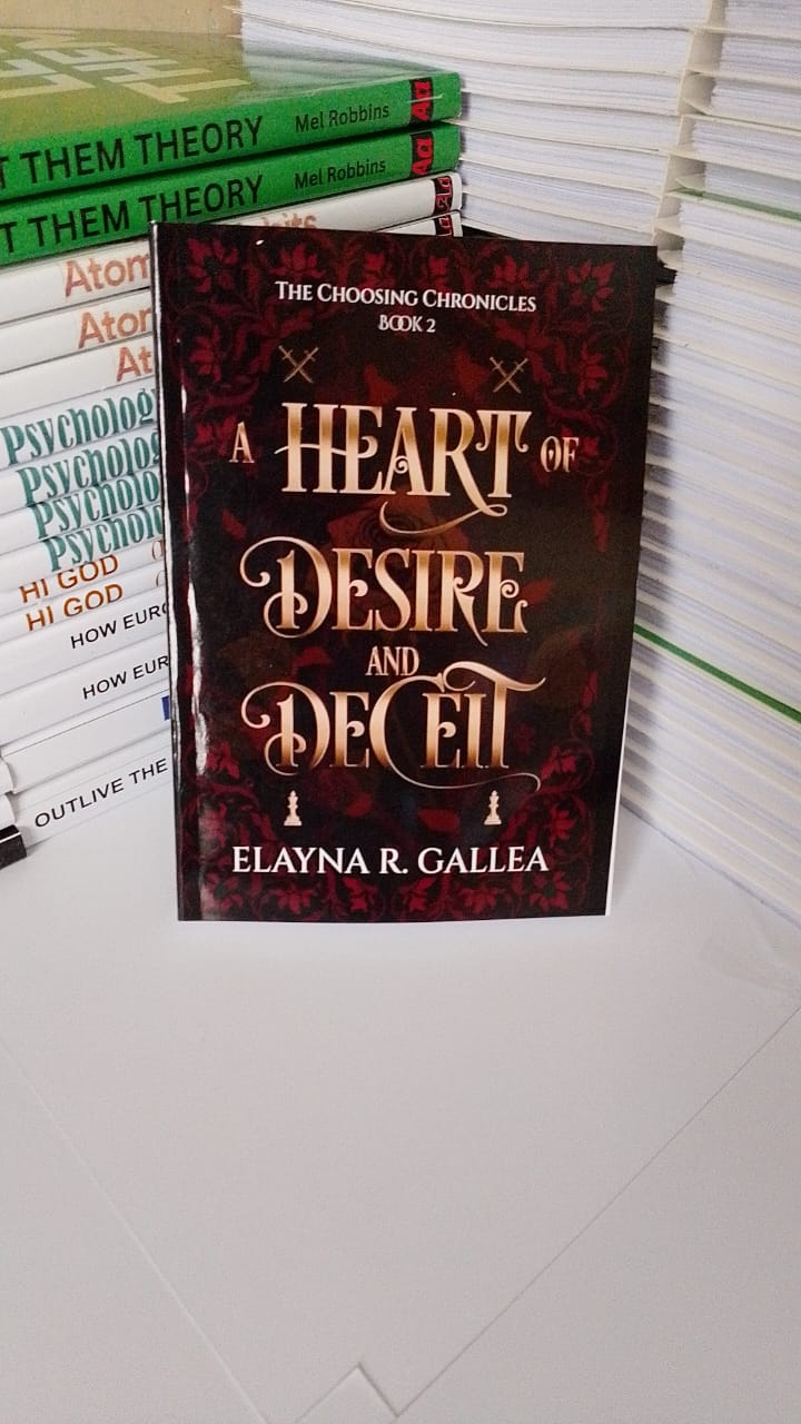 "A Heart of Desire and Deceit" Book By Elayna R. Gallea