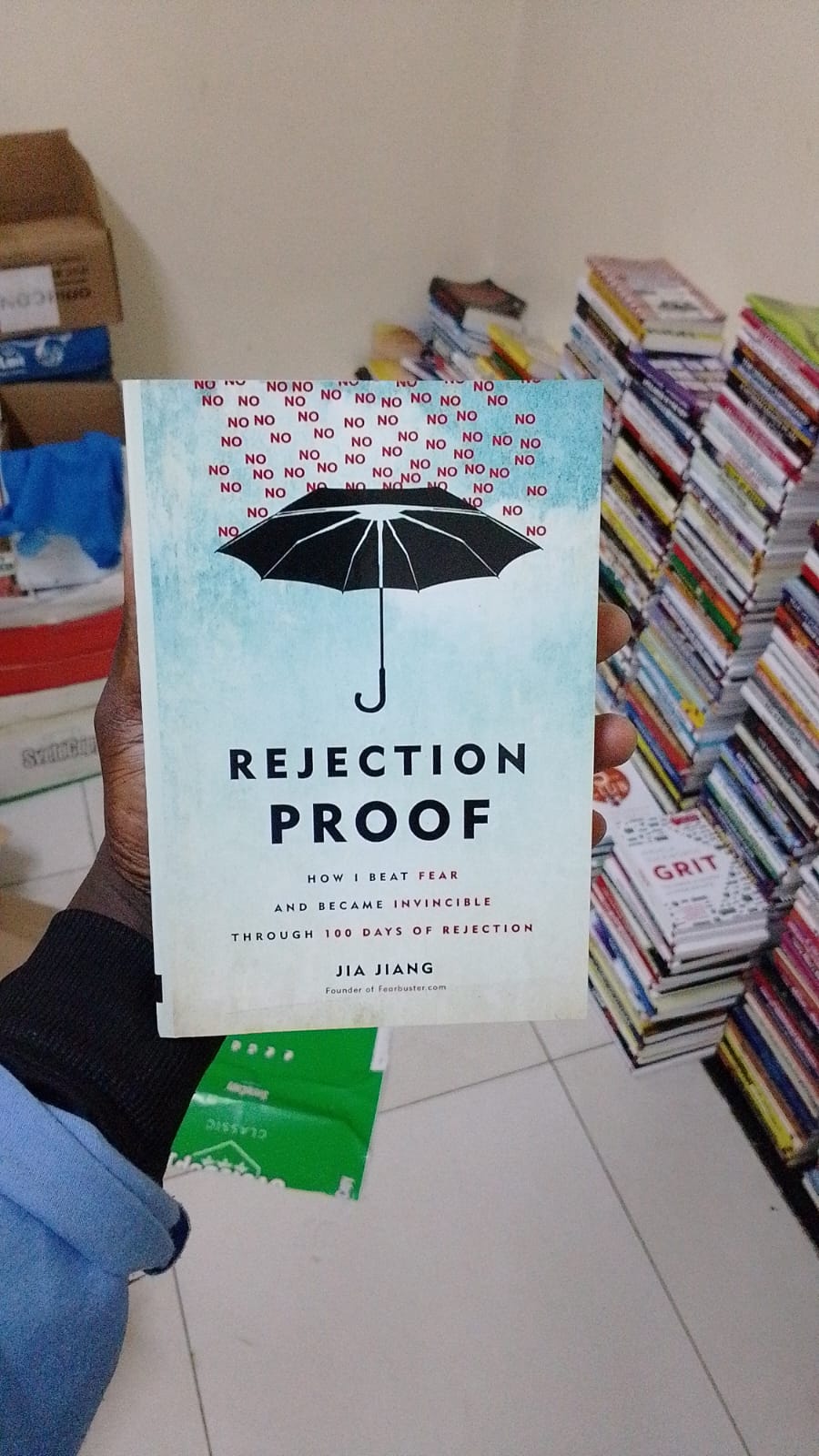 "Rejection Proof" Book By Jia Jiang