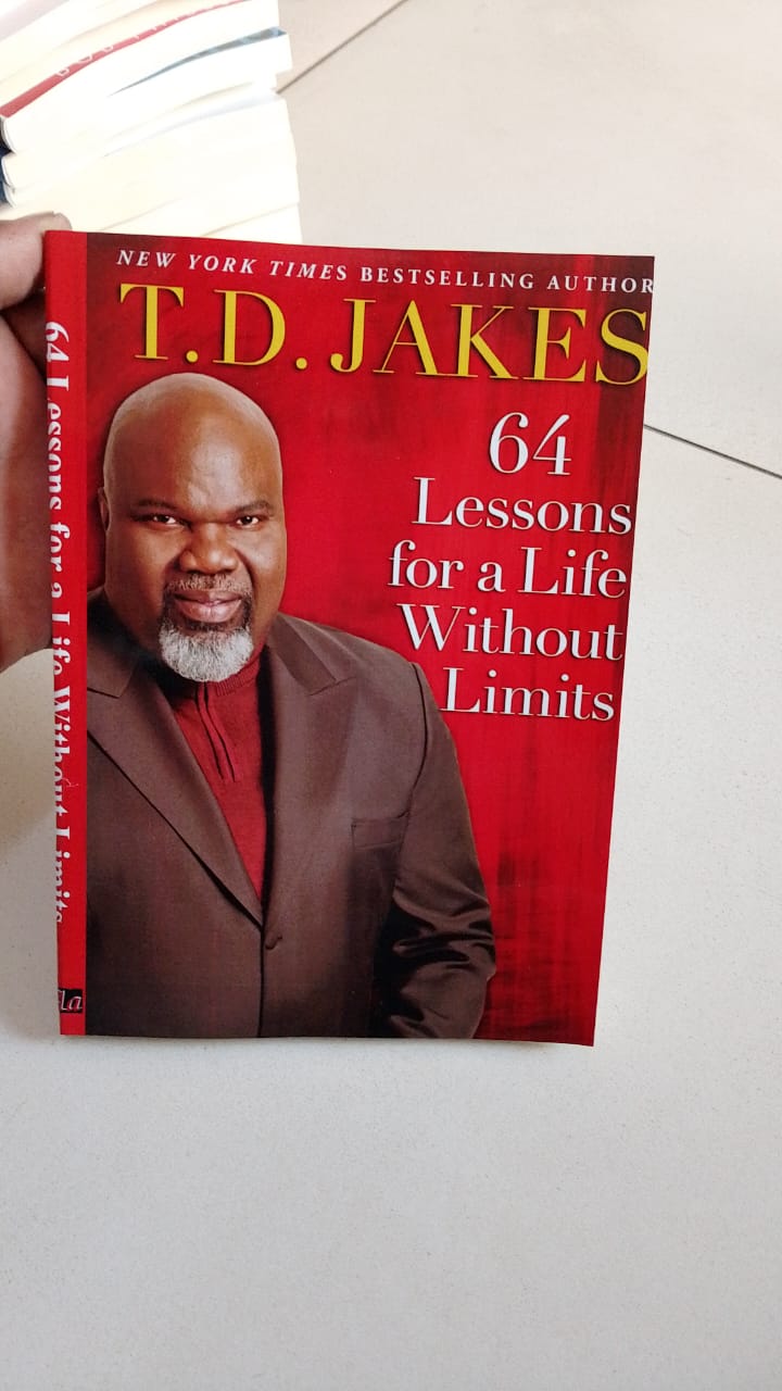 "64 Lessons for a Life Without Limits" Book By T.D. Jakes