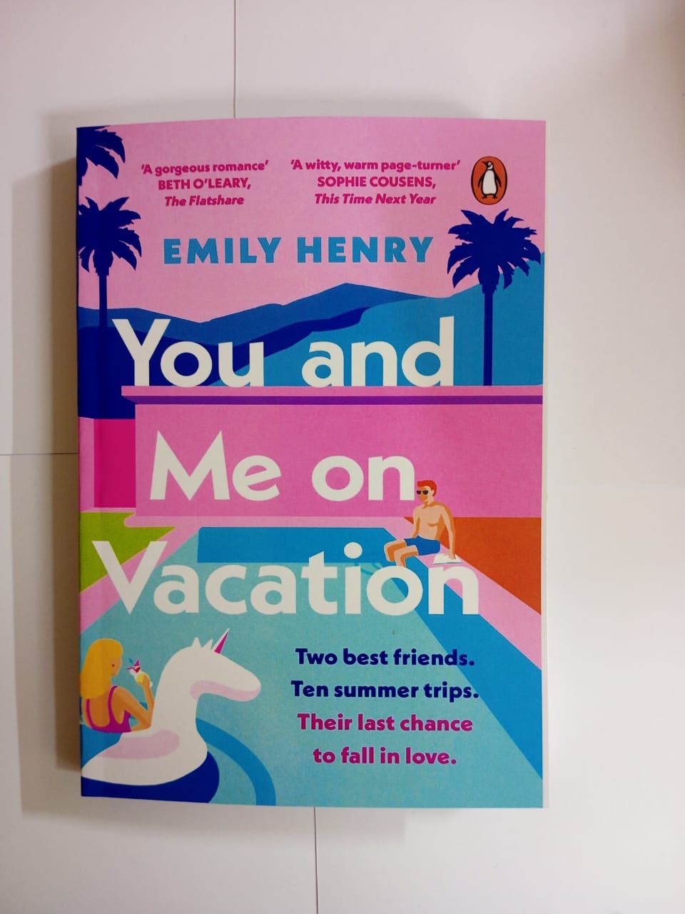 "You and Me on Vacation" Book By Emily Henry