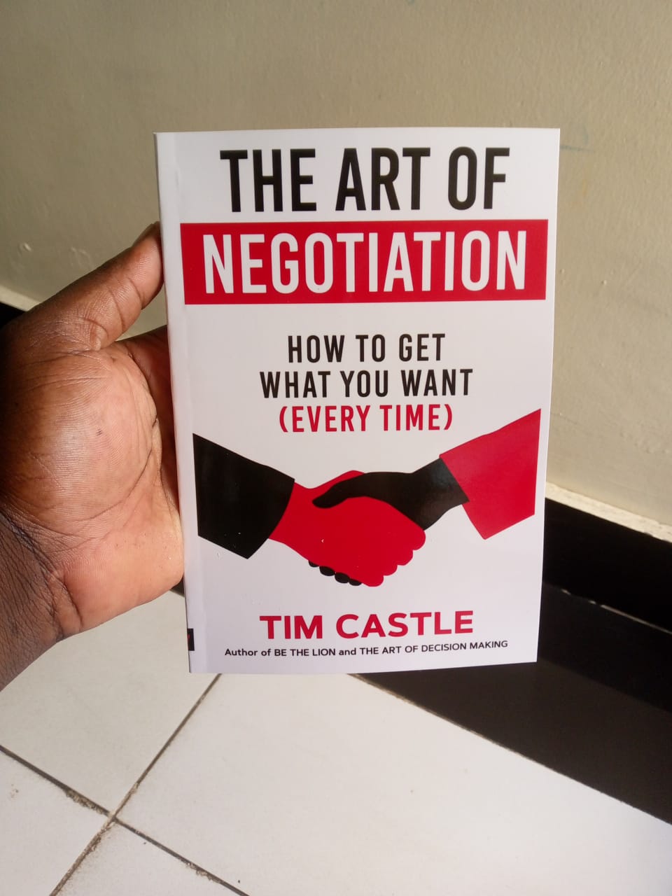 "The Art of Negotiation" Book By Tim Castle