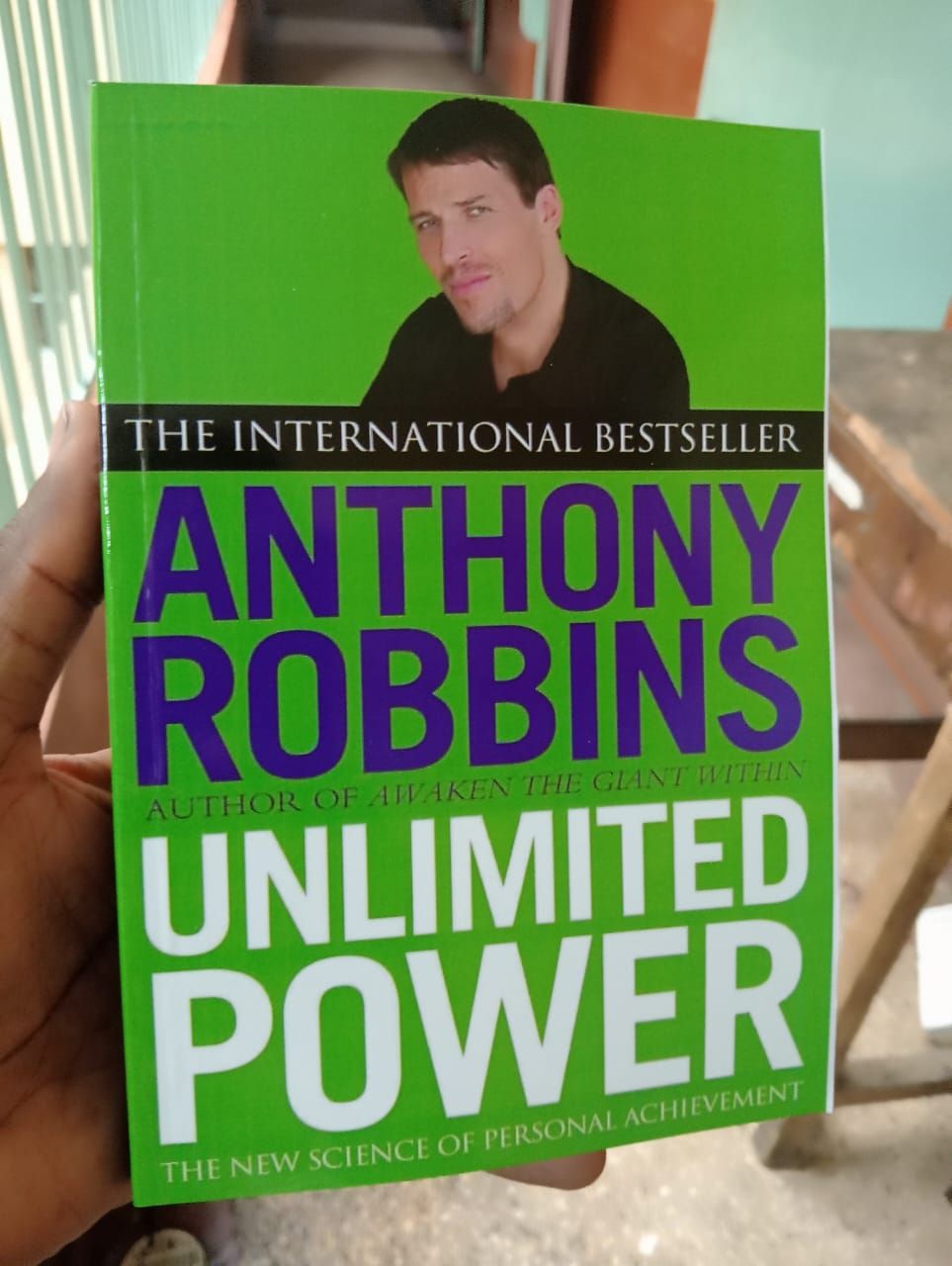 "Unlimited Power" Book By Anthony Robbins