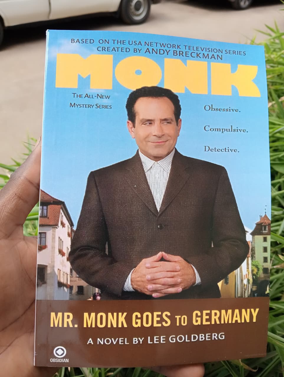 "Mr. Monk Goes to Germany" Book By Lee Goldberg