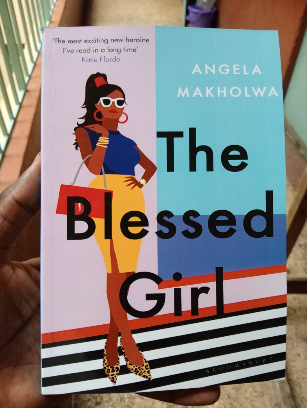 "The Blessed Girl" Book By Angela Makholwa