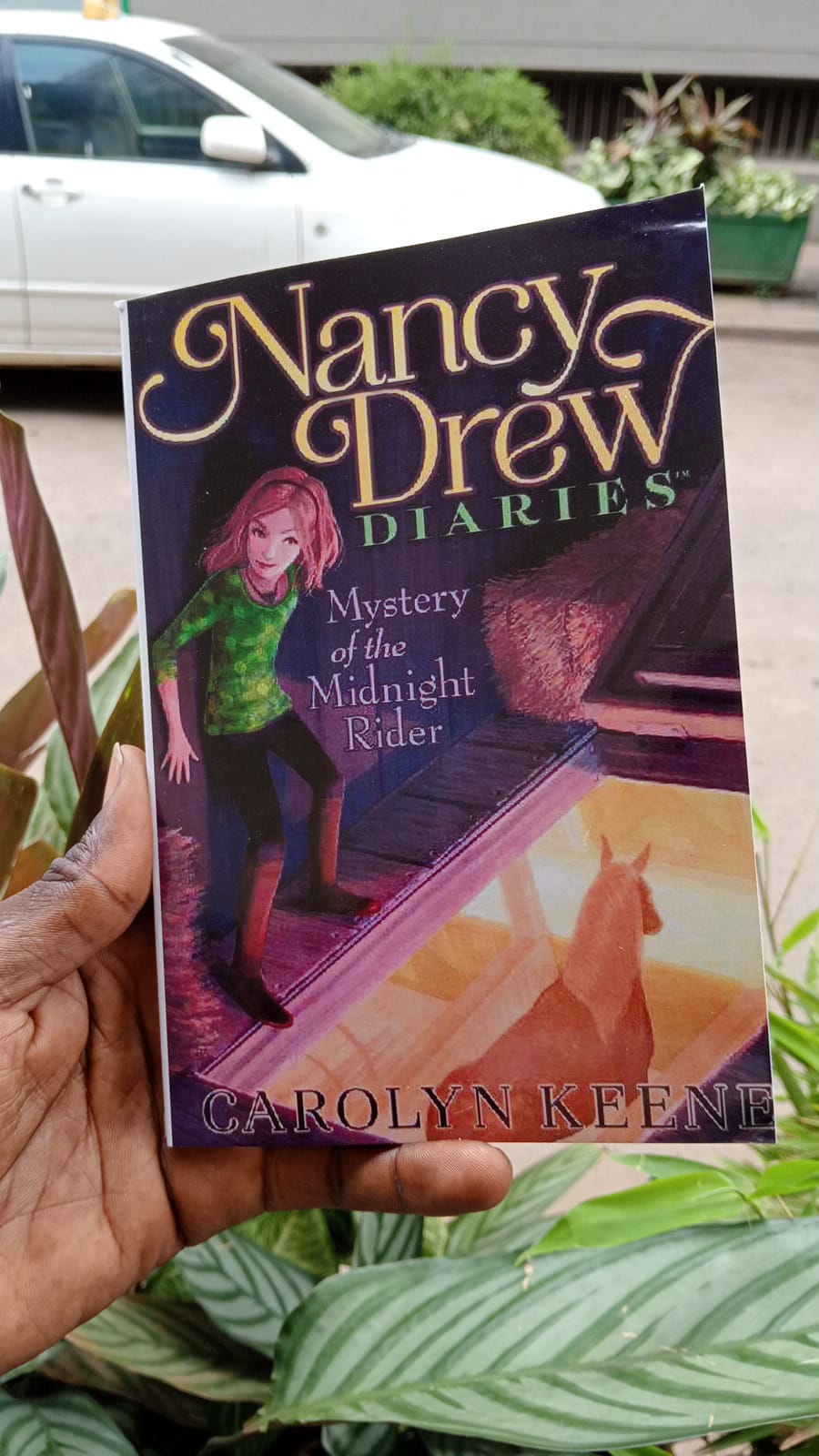 "Mystery of the Midnight Rider" Book By Carolyn Keene