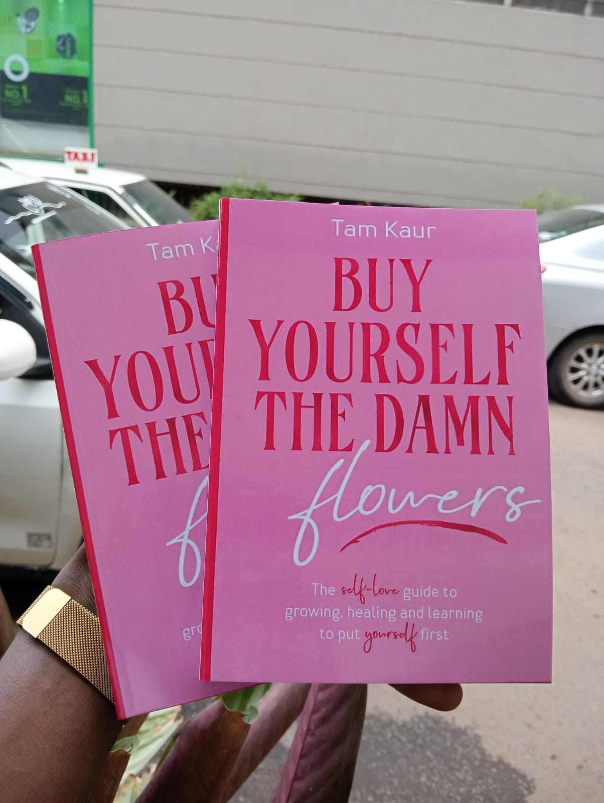 "Buy Yourself The Damn Flowers" Book By Tam Kaur