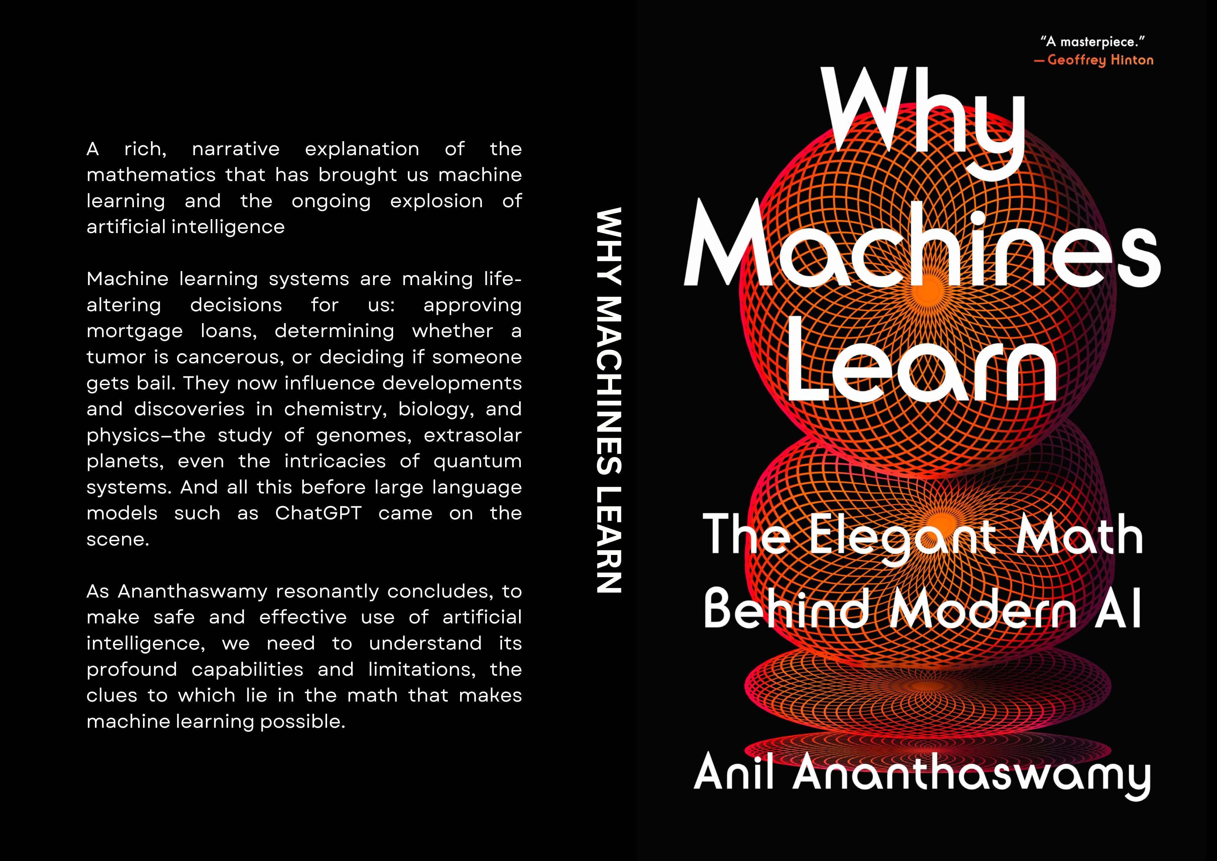 "Why Machines Learn" Book By Anil Ananthaswamy