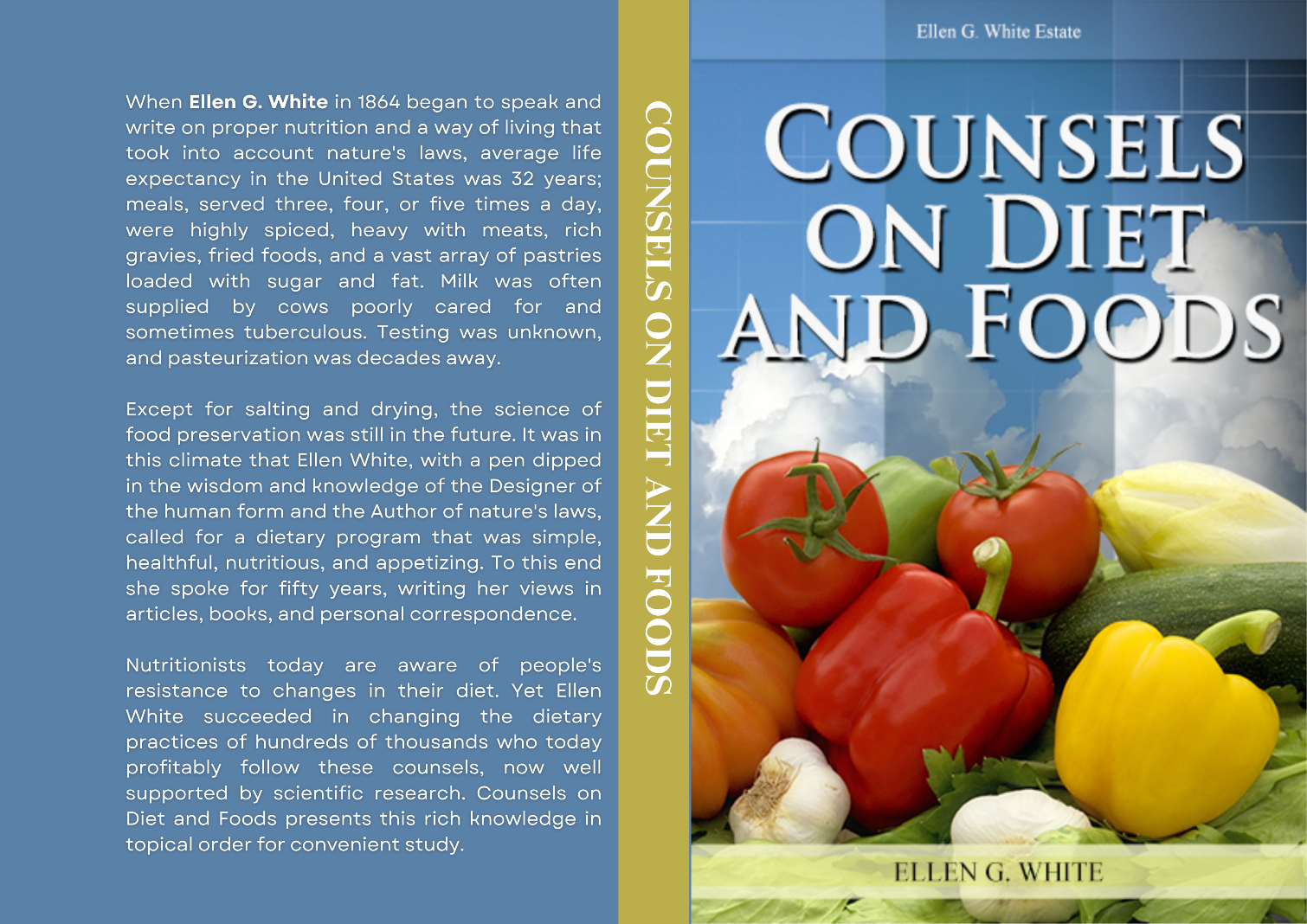 "Counsels on Diet and Foods" Book By Ellen G. White