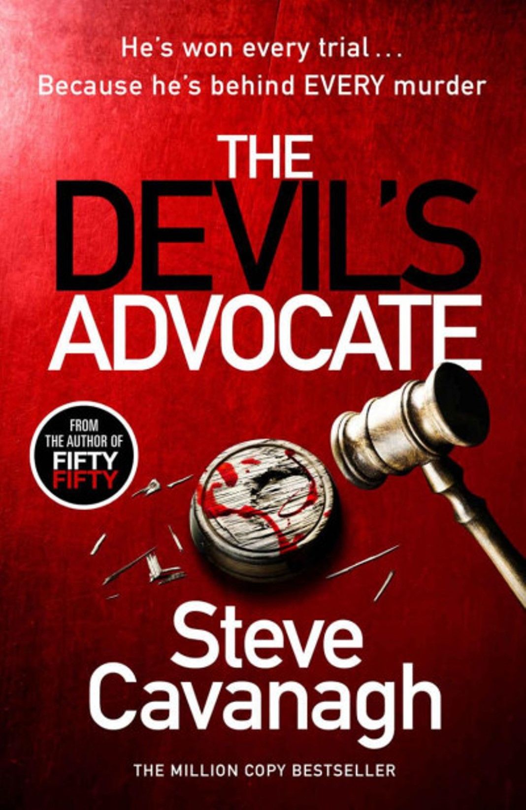 "The Devil's Advocate" Book By Steve Cavanagh