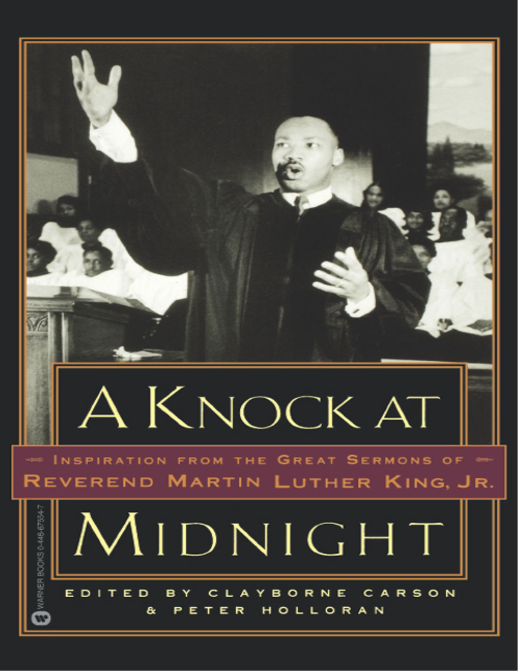 "A Knock at Midnight" Book By Clayborne Carson & Peter Holloran