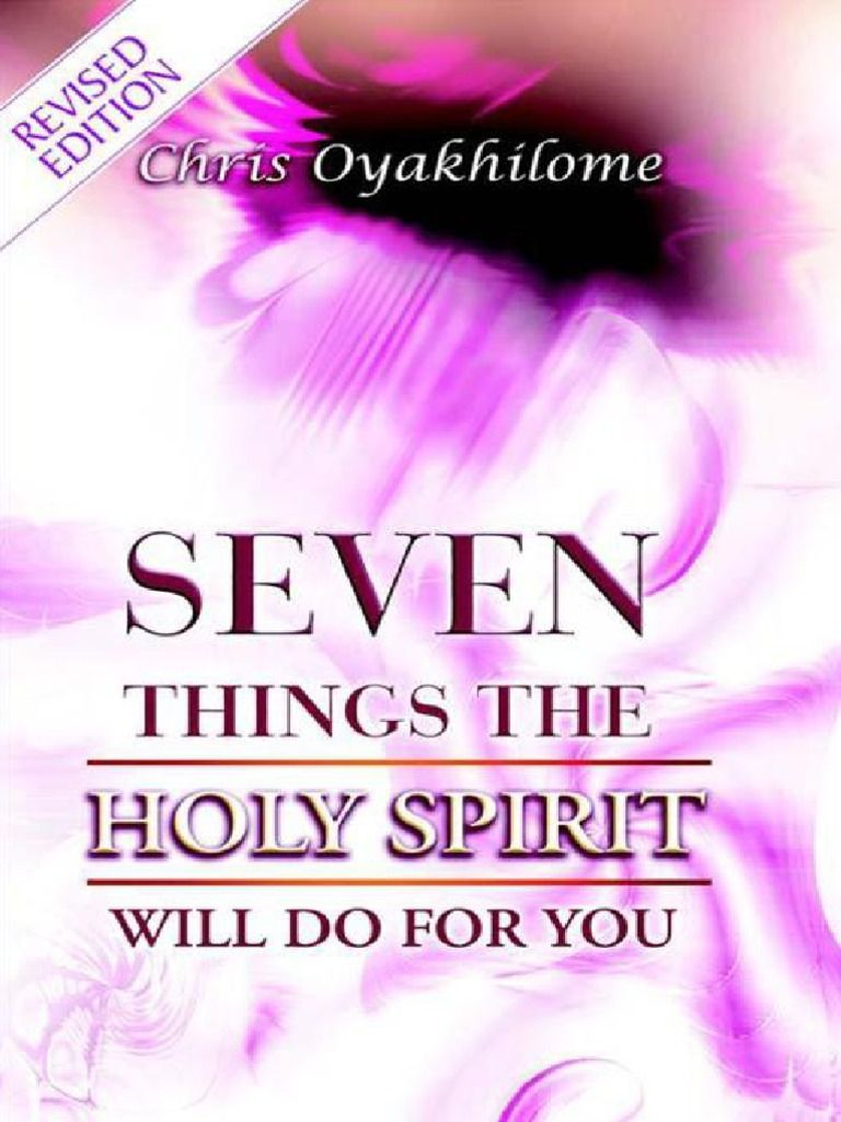 "Seven Things the Holy Spirit Will Do for You" Book By Chris Oyakhilome
