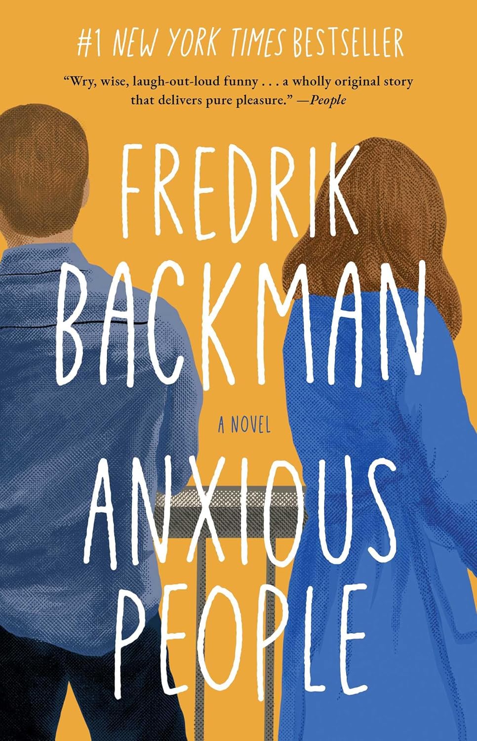 "Anxious People" Book By Fredrik Backman