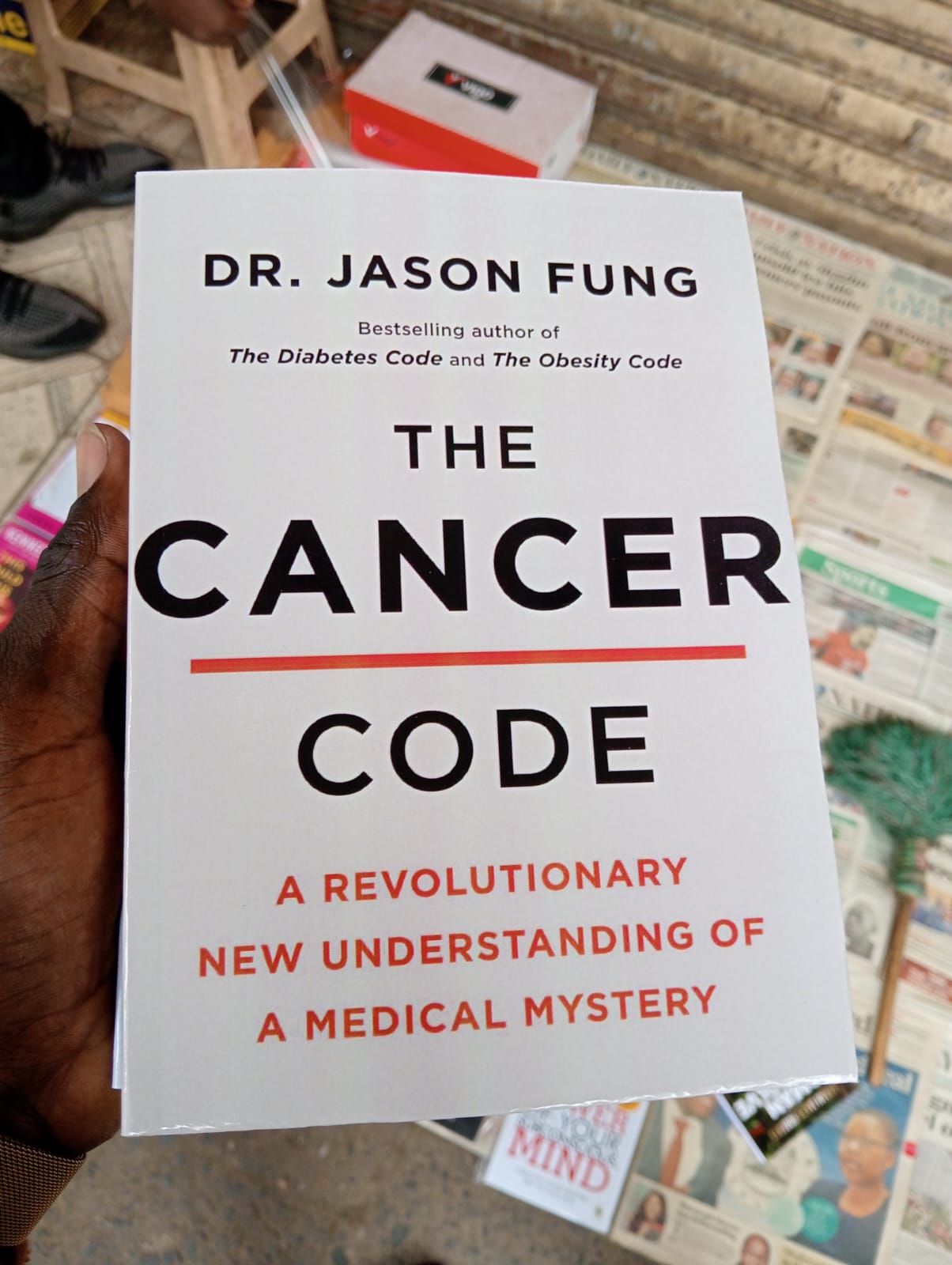 "The Cancer Code" Book By Dr. Jason Fung