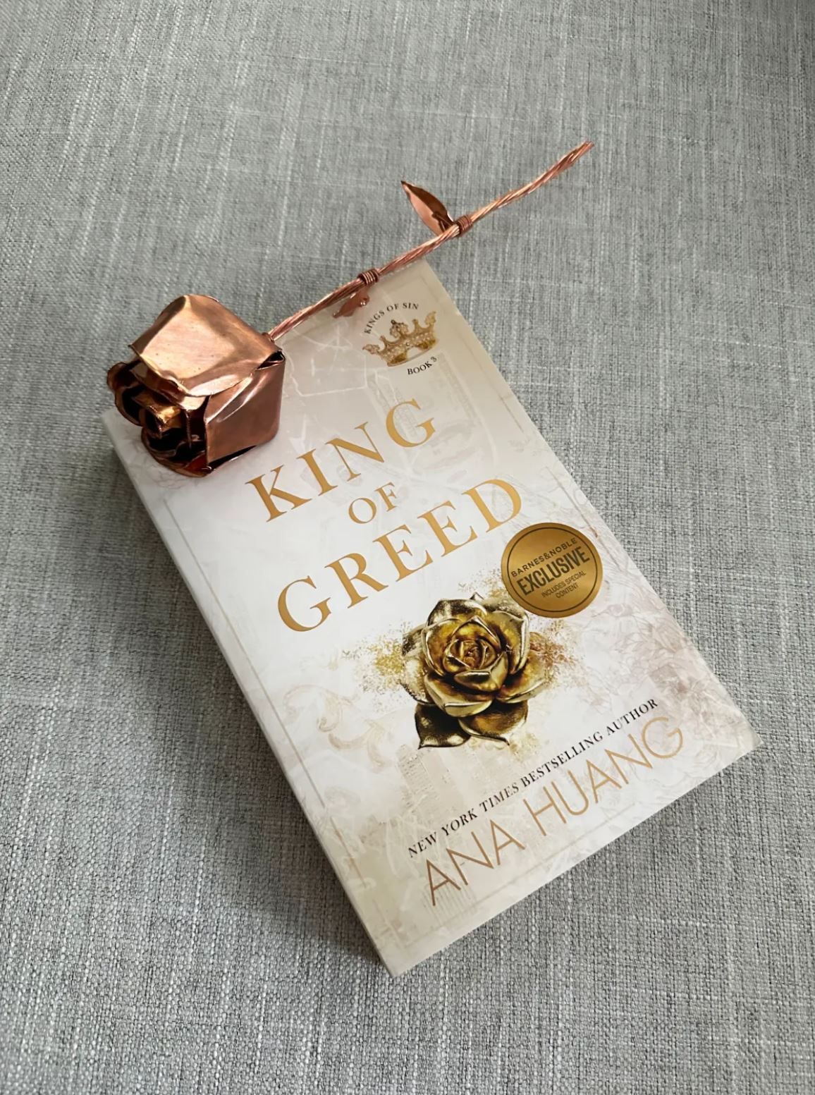 King of Greed Book By Ana Huang