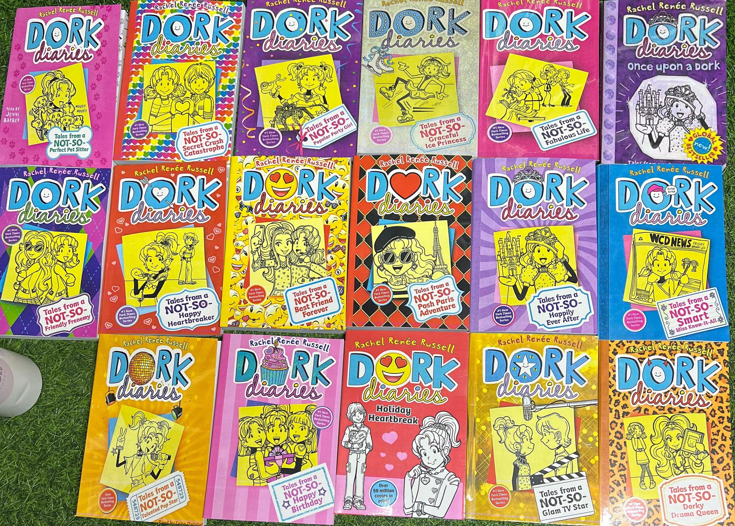 "Dork Diaries" Book By Rachel Renée Russell Full Set (17 Books)