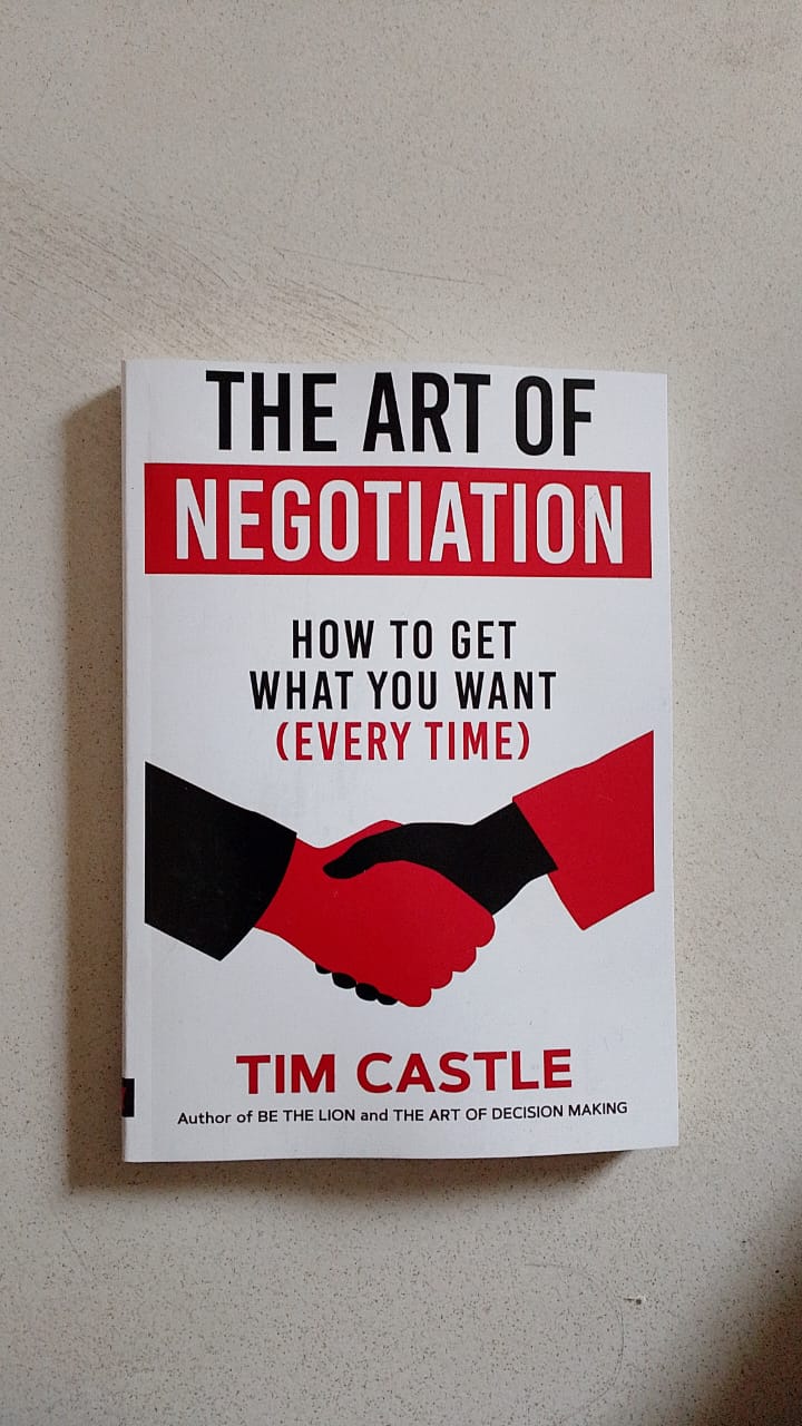 "The Art of Negotiation" Book By Tim Castle