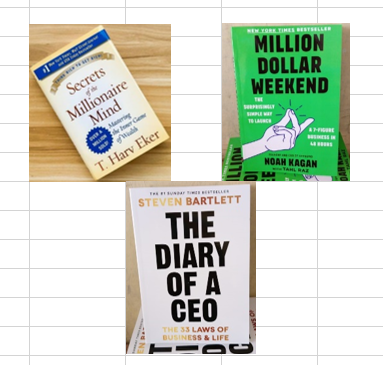 "Millionaire Mindset Collection: Top Business & Finance Reads" (A Set Of 3 Books)