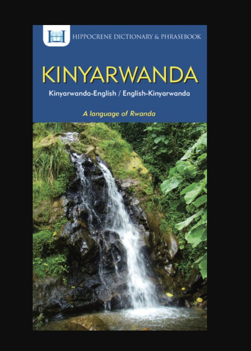Kinyarwanda Dictionary & Phrasebook" Book By Donatien Nsengiyumva.