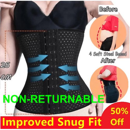 Fashion Waist Trainer Slimming Belt Tummy Control Body Shaper WeigthLoss Flat Tummy