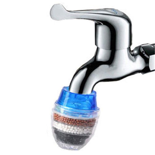 Faucet Water Filter Purifier Kitchen Tap Filtration Activated Carbon Removes Chlorine Fluoride Heavy Metals Hard Water Softener Water Tap Filter