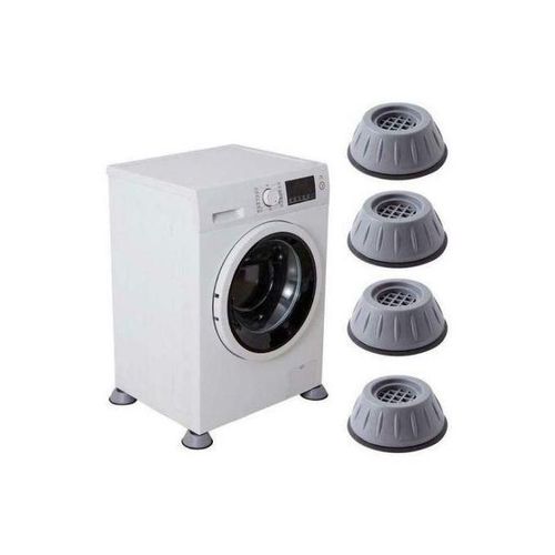 4Pc Washing Machine Antivibration Anti Vibration Pads Shock And Noise Cancellation Pads