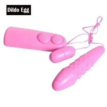 Powerful Bullet Egg Vibrator Stimulator Dildo Adult Sex Toys For Women Options of Single or Dual-Eggs or Dildo-Egg - image 7
