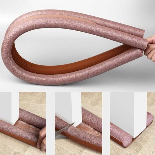 Flexible Door Bottom Sealing Strip Guard Sealer Stopper Door Blocker Weatherstrip Door Sealer Stopper Dust Guard Wind
