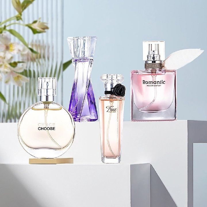 4 Bottles Ladies Perfume Set Perfume Set Perfumes Flowers Different Fragrance Women Eau De Parfum Long Lasting Business Deodorants Gifts