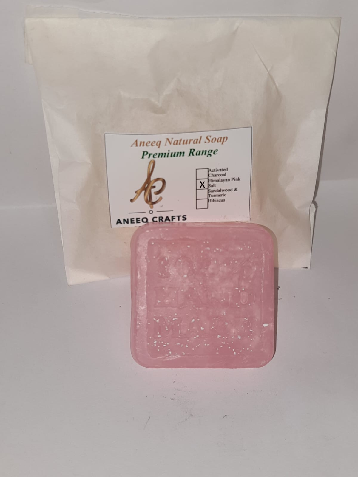Aneeq Crafts Premium Range Soap - Himalayan Pink Salt