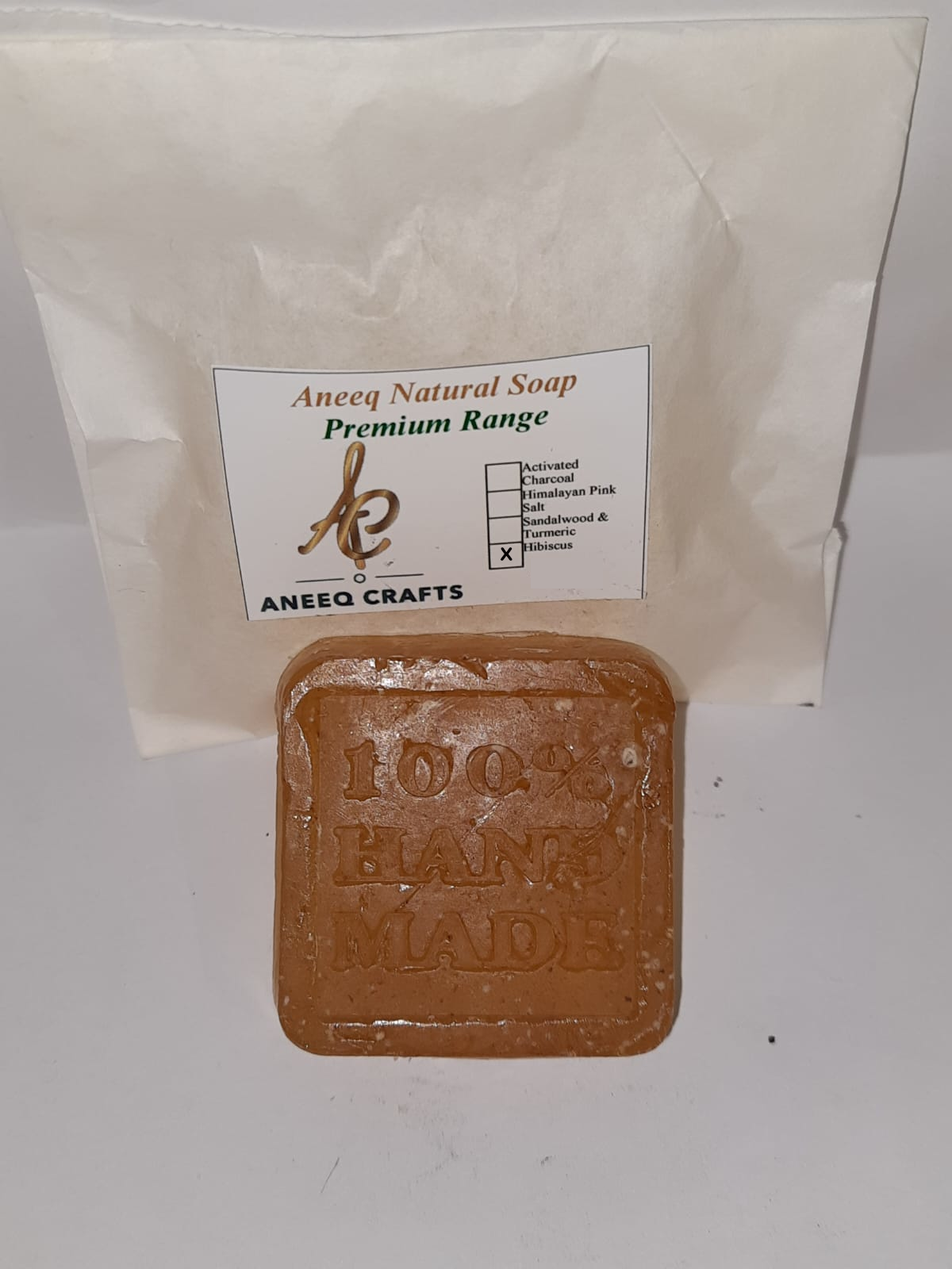 Aneeq Crafts Premium Range Soap - Hibiscus Hair Bar