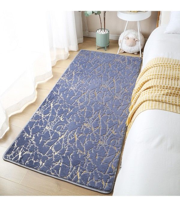 Imitation Rabbit Hair Bed Plush Bedroom Carpet Home Living Room Sofa Room Floor Mat  Rug Pads