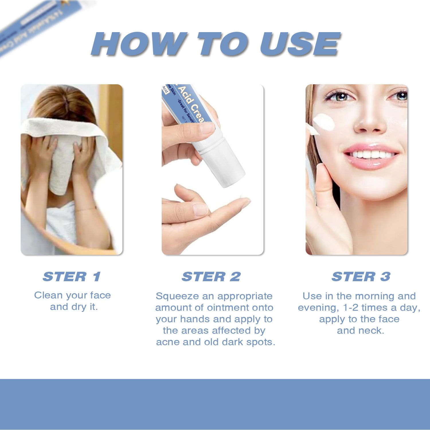 Lady Nian Dichloroacetate Cream 30g - Anti-Bacterial And Anti-Acne Skin Care Product
