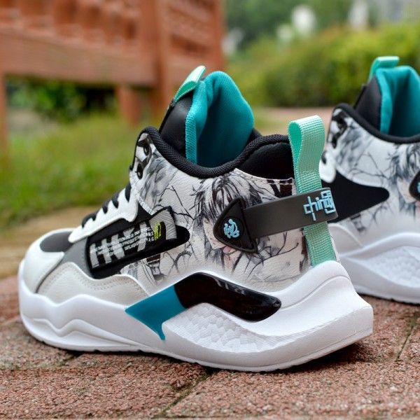Men's Fine Workmanship Before Lace-Up Casual Comfortable Breathable Basketball Sneakers Sneakers
