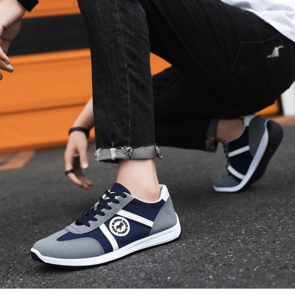 Men's Fine Workmanship Front Lace-Up Casual Comfortable Soft Upper Breathable Sneakers