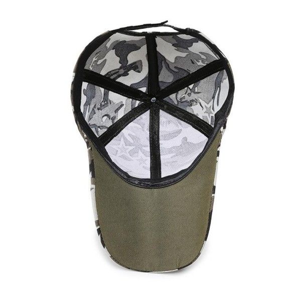 Men's Camouflage Labor Protection Mountaineering Outdoor Baseball Cap Sun Protection Travel Hat Baseball Caps