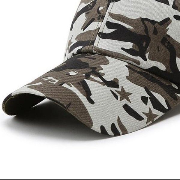 Men's Camouflage Labor Protection Mountaineering Outdoor Baseball Cap Sun Protection Travel Hat Baseball Caps