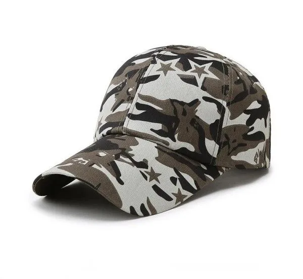 Men's Camouflage Labor Protection Mountaineering Outdoor Baseball Cap Sun Protection Travel Hat Baseball Caps