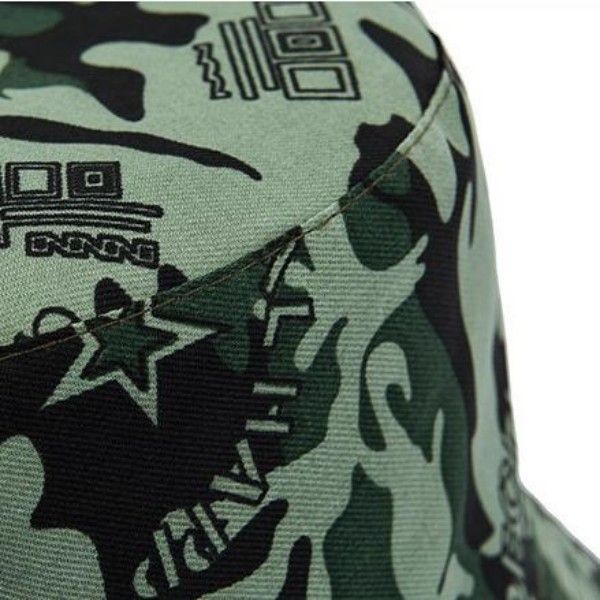 Women Men Camo Fisherman Hat Breathable Sunscreen Hiking Basin Hat Art Casual Large Brimmed Visor Bucket Hats
