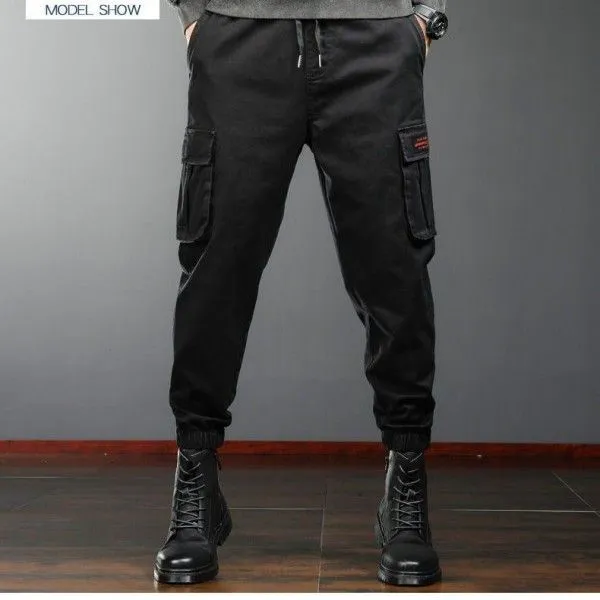 Men's Fine Work Color Matching Fashion Coat Stand Collar Splicing Casual Thick Warm Jacket Casual