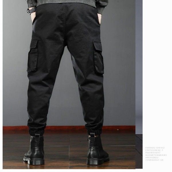Men's Fine Work Color Matching Fashion Coat Stand Collar Splicing Casual Thick Warm Jacket Casual