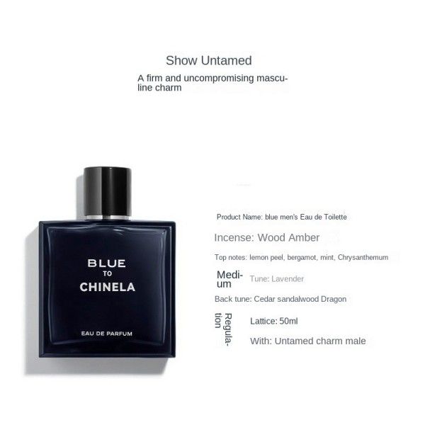 50ml Men‘s Fragrances Long Lasting Ocean Fresh Spray Perfume Deodorant Men‘s Fragrances Cologne  Perfume