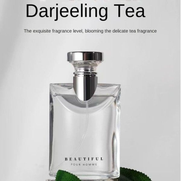 Perfume 50ml Darjeeling Tea For Men Long Lasting Light Wood Scent With Fresh Natural White Tea Fragrance Cologne Eau De Toilette