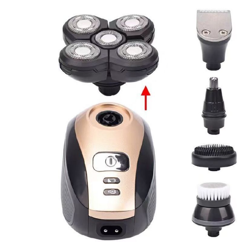 Simple personality one five-blade electric shaver Hairdresser Rechargeable full wash shaver  Shaving & Grooming Sets