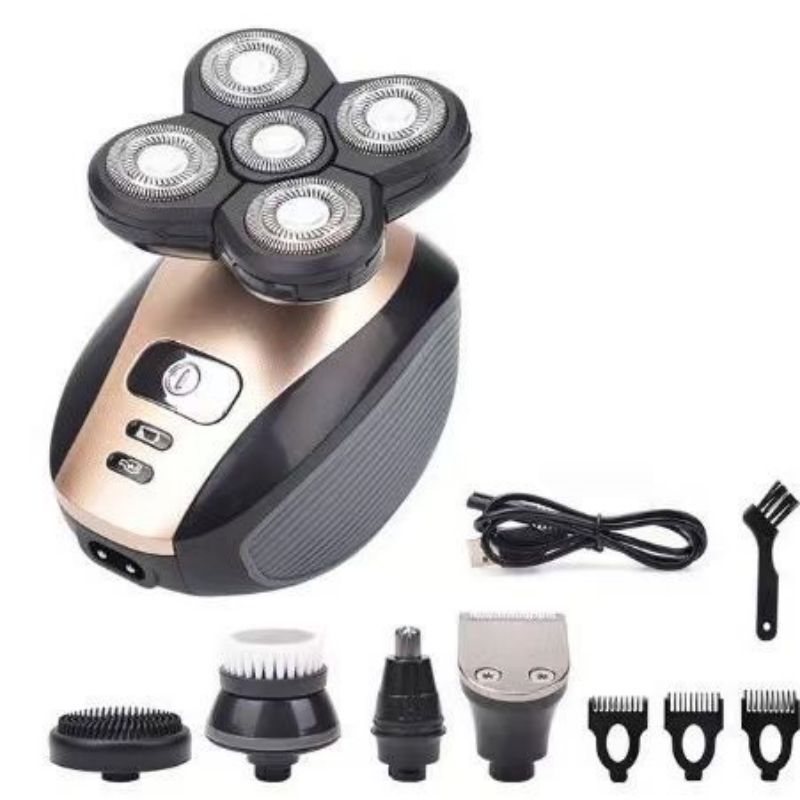 Simple personality one five-blade electric shaver Hairdresser Rechargeable full wash shaver  Shaving & Grooming Sets