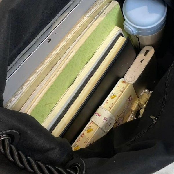 Black Nylon Single Shoulder Crossbody Large Capacity Tote Messenger Bag For Women  Shoulder Bags