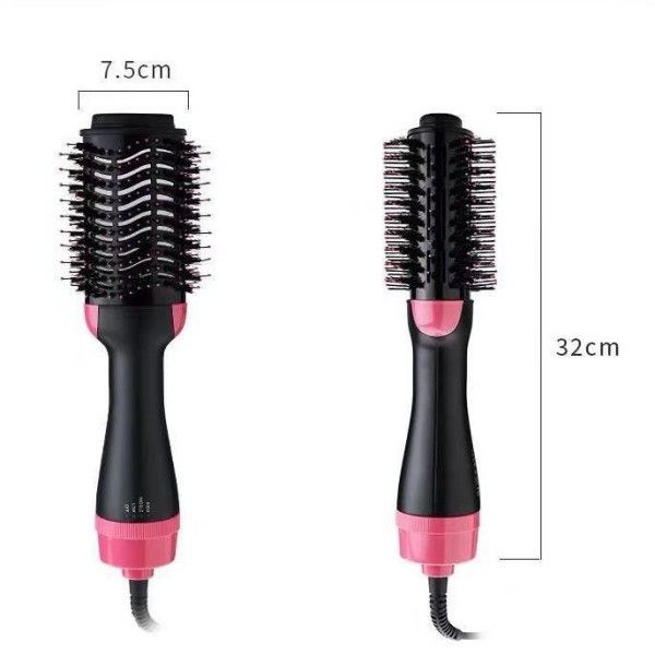 4-In-1 Hot Air Comb Multi-Functional Negative Ion Curly Straight Hair Brush  Hair Brushes