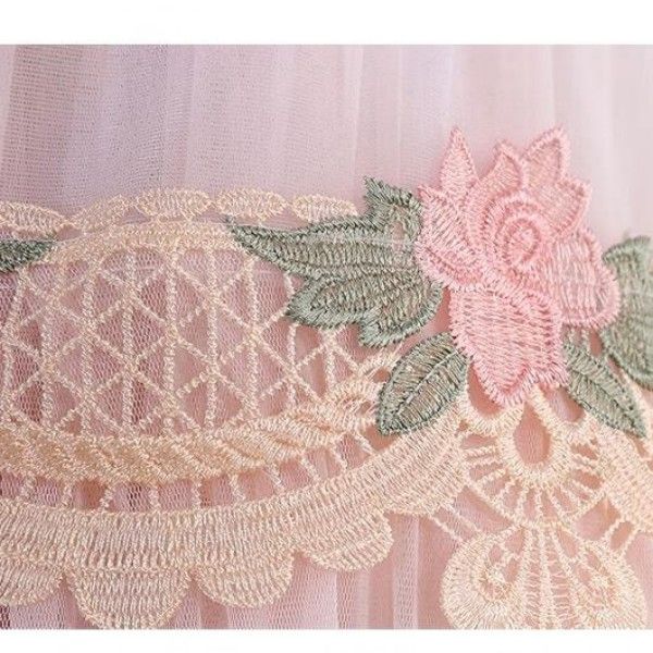 Cylindrical Air Conditioner Cover Lace Fabric Standing Cabinet Air Conditioner Dust Cover For The Living Room