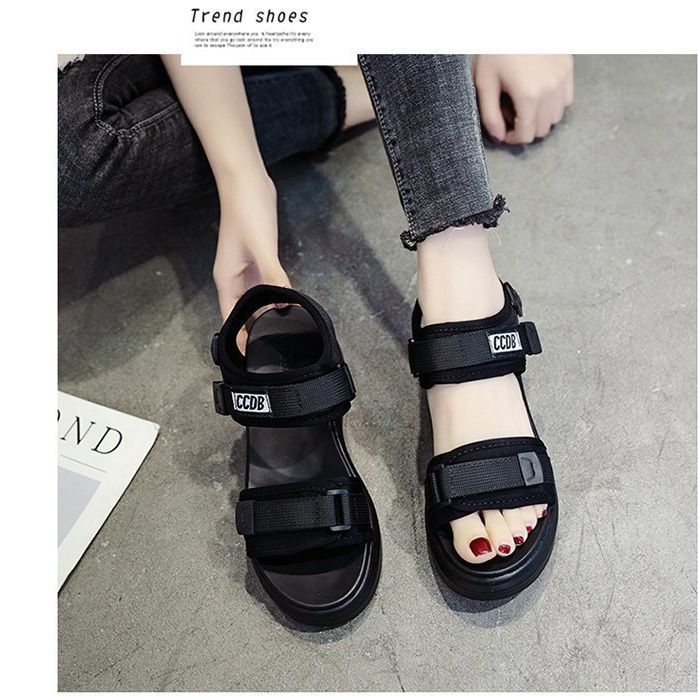Platform Shoes Students Fashion Soft Soled Breathable Beach Sandals For Women